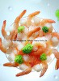 Cooked Peeled & Deveined Tail-on shrimp