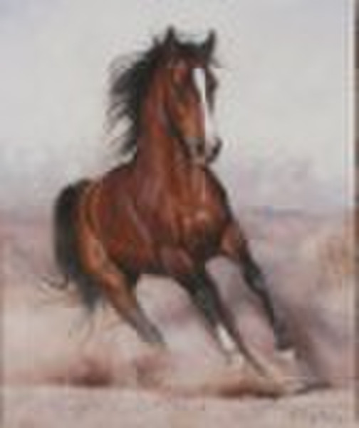 Pferderennen Malerei