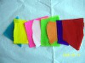 color crepe/tissue paper