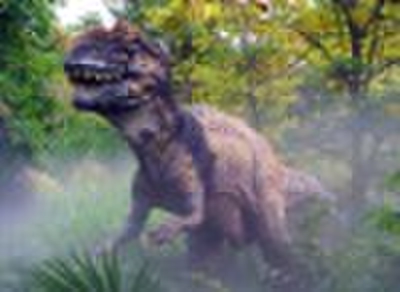 Simulation Tyrannosaurus Glas