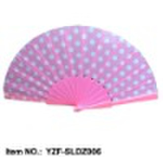 plastic hand fan