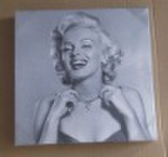 marilyn monroe giclee on  canvas