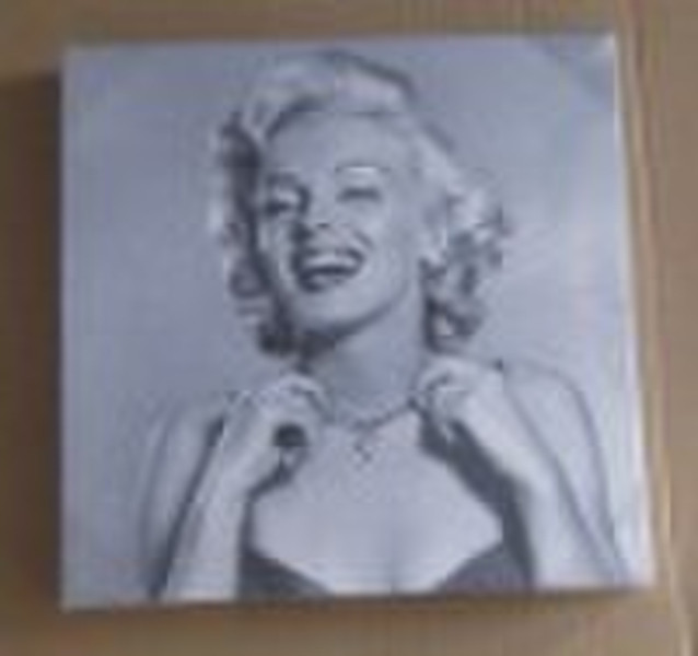 marilyn monroe giclee on  canvas