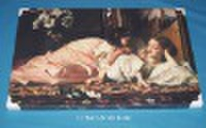 white flower digital canvas