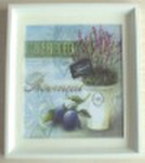 oil paintings with brush stroke framed canvas