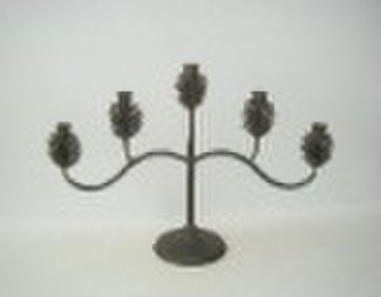 metal candleholder