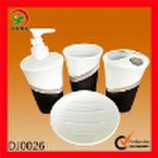 4 PCS ceramic bathroom accessory