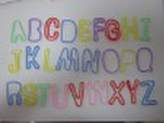 Alphabet silly bandz