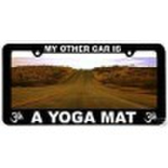 USA car license plate frame