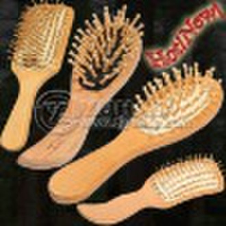 Massage Wooden Hair Brush (WLC-268)