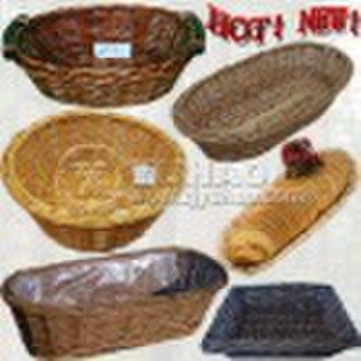 Natural Color Handmade Bread Basket
