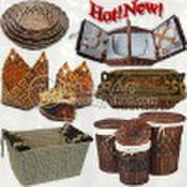 BEAUTIFUL GIFT STORAGE WOVEN BASKET