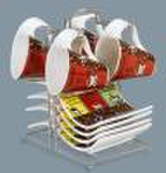 HMN0036 200cc decal new bone china Cup and Saucer