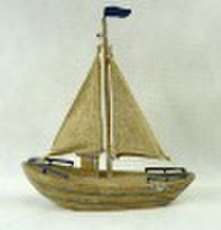 hand carving boat