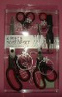 set of 4 pc scissors