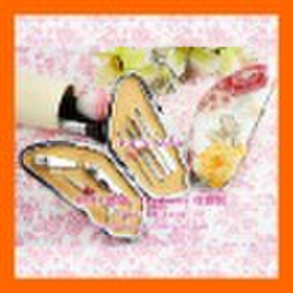MIKI 7pcs pedicure manicure with charming butterfl