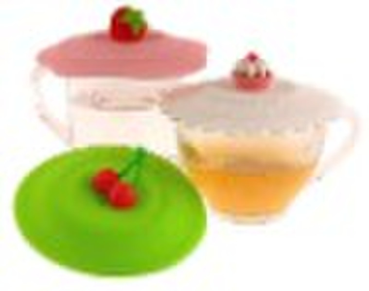silicone mug cover ,silicone cup lid