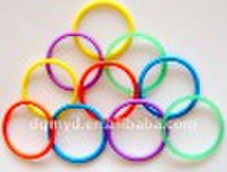 Silicone hair bands