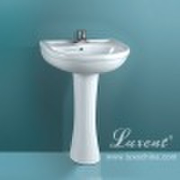 22" Pedestal Basin White Color