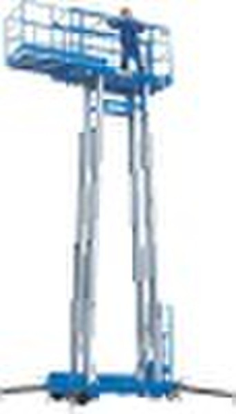 Double Mast Aluminum Construction Lifting Aerial W