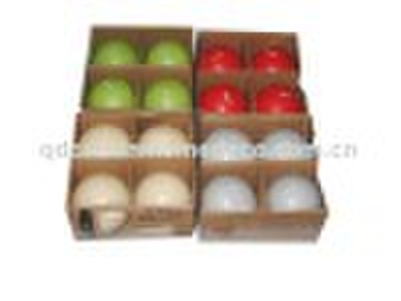 2.5inch machined ball candle,4pcs/set