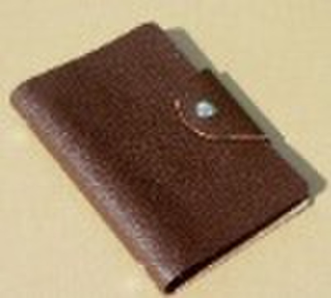 Leather agenda notebook