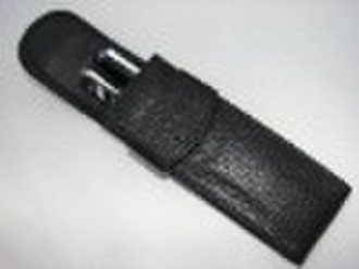 leather pen holder/pen bag/pen case/pen pouch