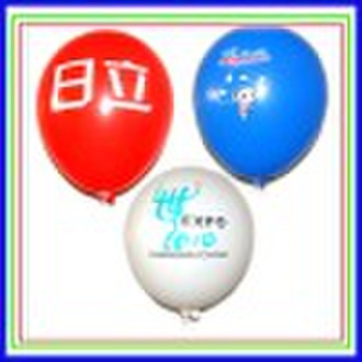 Werbung Latexballon