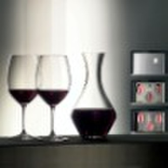 3 pcs glassware sets/ deluxe glass gift set