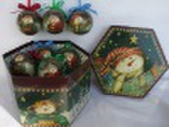 Snowman Ball Ornament