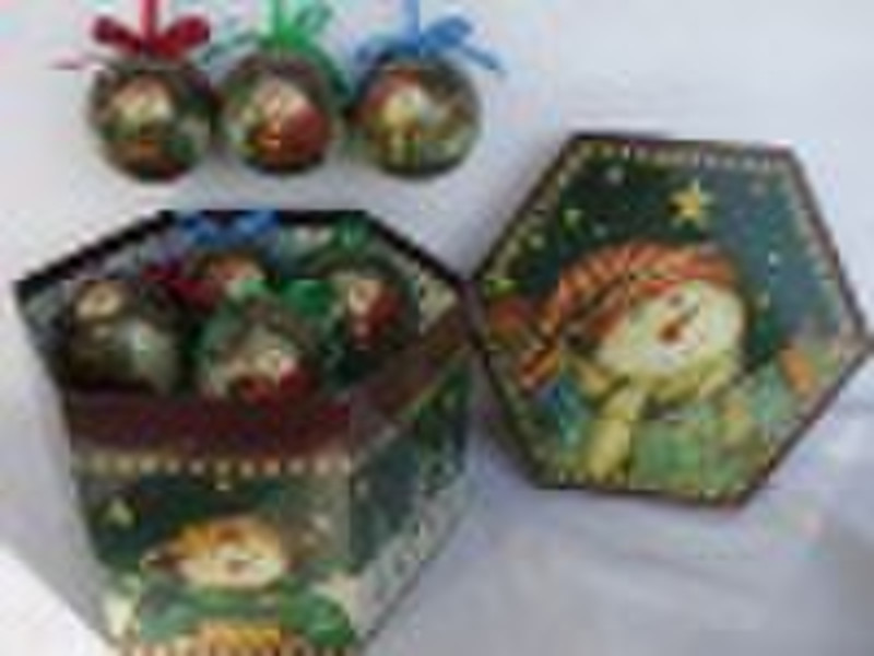 Snowman Ball Ornament