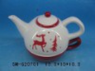 Christmas Tea Pot