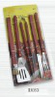 bbq set/bbq tools/barbecue set with card