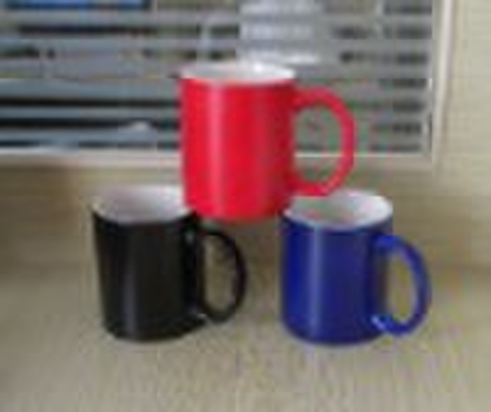 Color coated mug