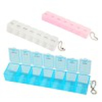 plastic pill storage cases