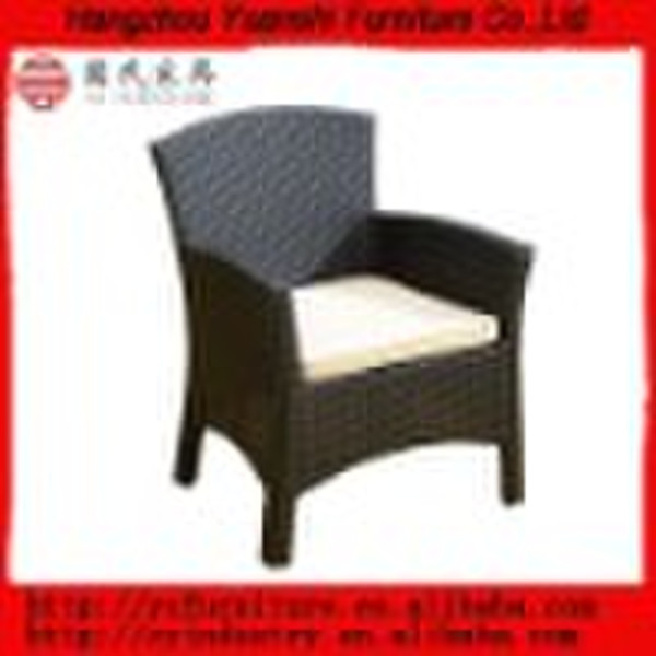 Synthetic outdoor garden leisure wicker chair