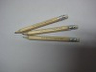 3.5" wooden golf pencil