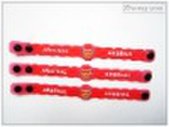 PVC bracelets,Arsenal bracelets