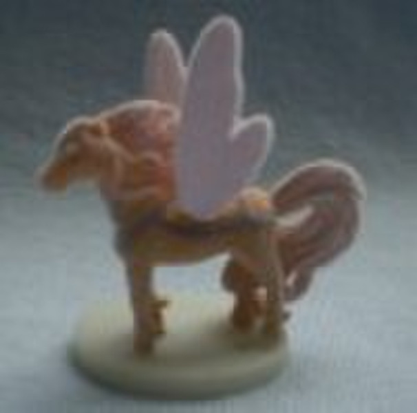 flocking figurine toy