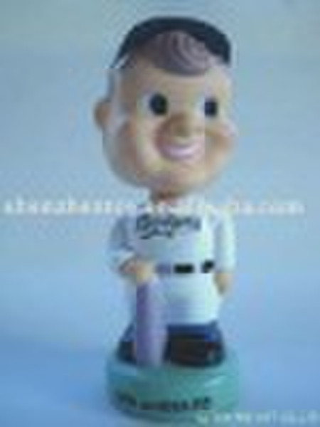 Plastic bobble head