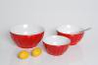 Mixing Bowl Set - Red