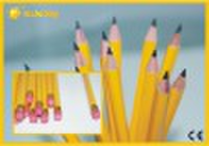 Yellow Printed Wooden Lead Pencil