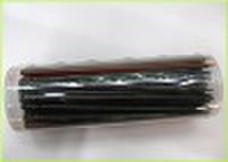 Black Eraser Black Wooden Pencil In PVC Tube