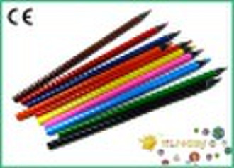 Schwarzen Holz Triangle Color Pencil