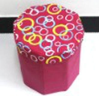 Multifunctional octagonal folding storage stool