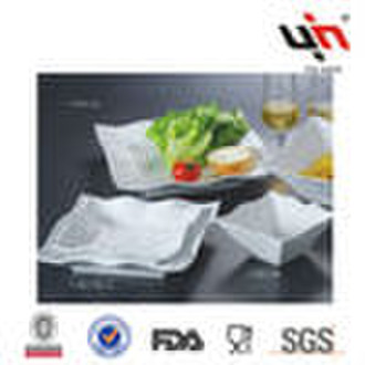 Ceramic square plate