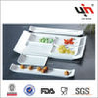 Ceramic dish for hotel