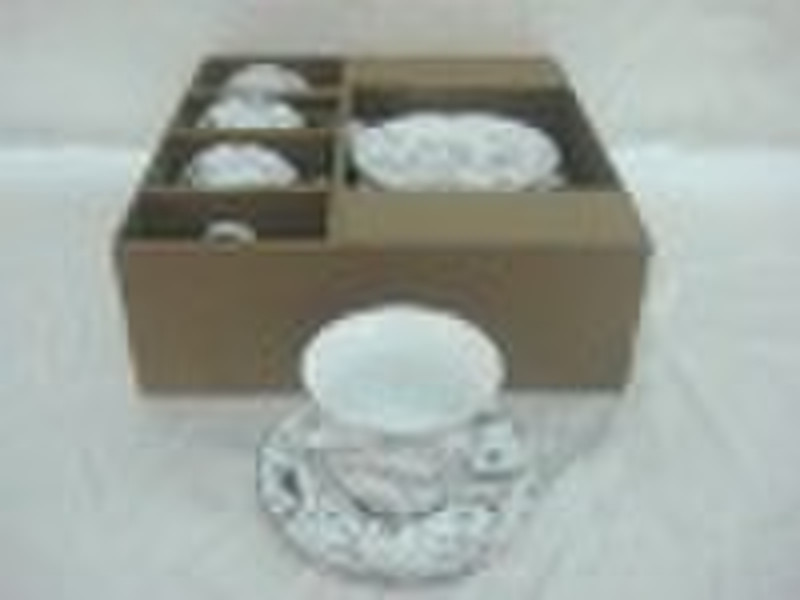 ceramic cup&saucer set