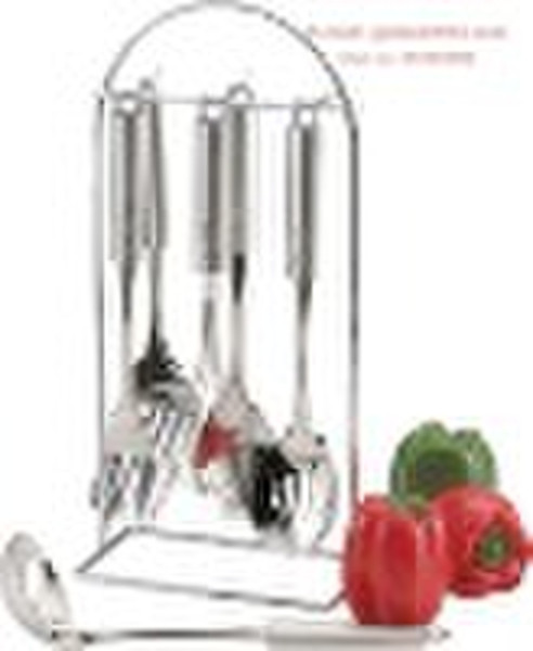 7 Pc Stainless Steel Kitchen Utensil Set