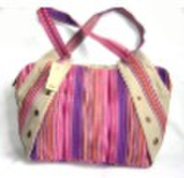 fashion cotton canvas shoulder bag